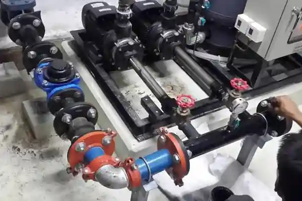 งานระบบท่อและมาตรวัดน้ำที่ตลาดหลักทรัพย์แห่งประเทศไทย